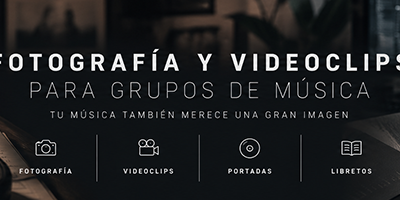 Fotografía y videoclips para grupos de música: imagen, portadas y producción visual