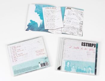 Diseño y Maquetación CD Música ESTIRPE
