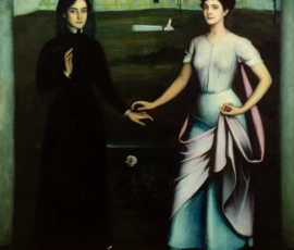 Julio Romero de Torres — Amor místico y amor profano, 1908
Reproducción fotográfica de obra pictórica para documentación, archivo y reproducción profesional. Reproducción fotográfica de Amor místico y amor profano de Julio Romero de Torres